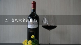 老八大名酒排名