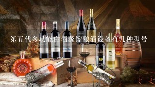 第五代多功能白酒蒸馏酿酒设备有几种型号