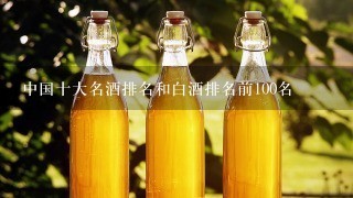 中国十大名酒排名和白酒排名前100名