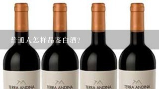 普通人怎样品鉴白酒？