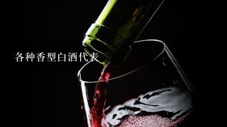 各种香型白酒代表