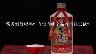 酱香酒好喝吗？有没有哪个品牌可以试试？