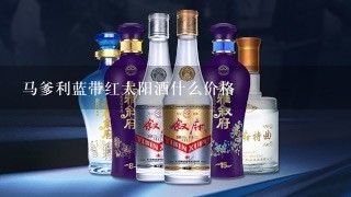 马爹利蓝带红太阳酒什么价格