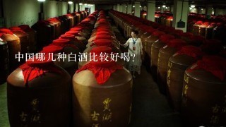 中国哪几种白酒比较好喝？