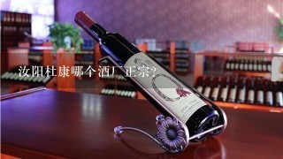 汝阳杜康哪个酒厂正宗？