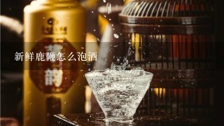 新鲜鹿鞭怎么泡酒