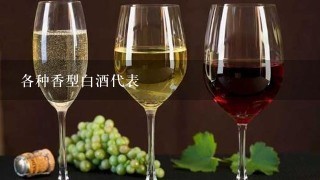 各种香型白酒代表