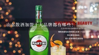 山东散酒加盟十大品牌都有哪些？