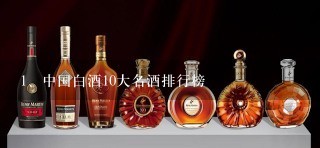 中国白酒10大名酒排行榜