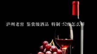 泸州老窖 鉴赏级酒品 特制 52度怎么样